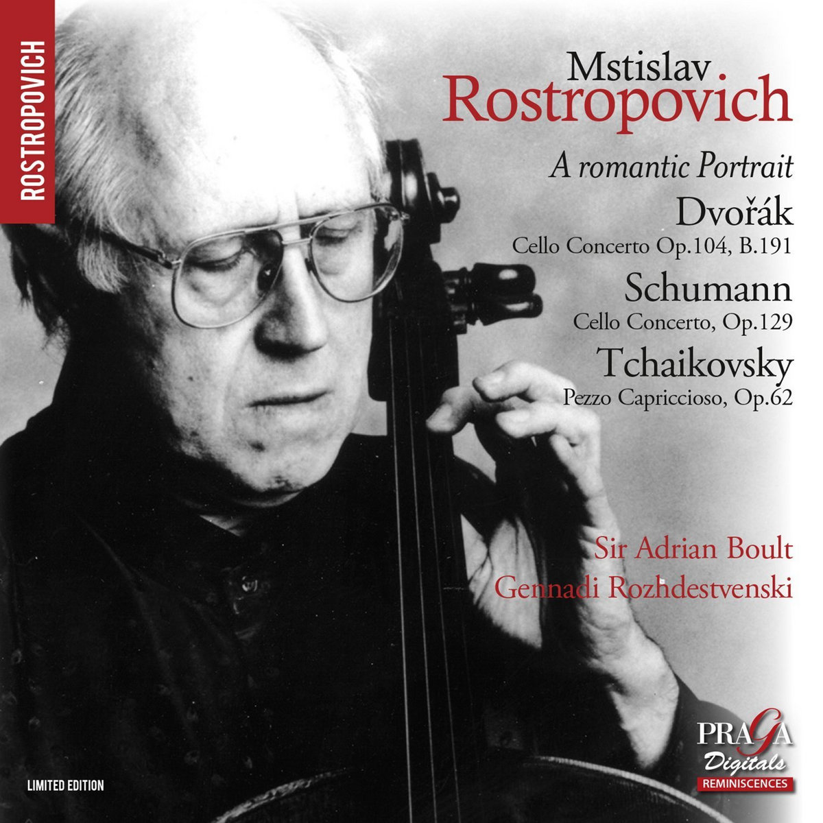Mstislav Rostropovich: A Romantic Portrait [Dvořak, Schumann