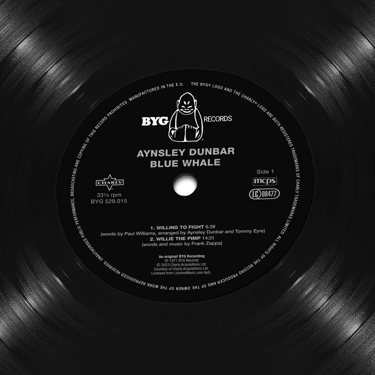 Blue Whale | Aynsley Dunbar | BYG Records