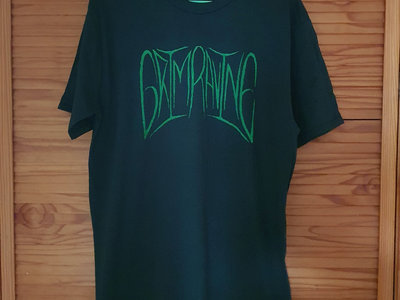 Logo T-shirt - Dark Green with Green Ink main photo
