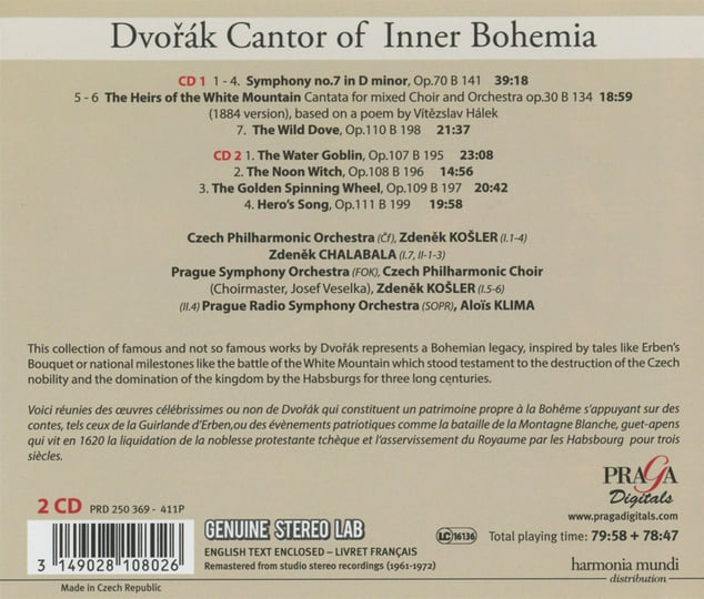 Antonín Dvořák: Symphony No. 7, The Heirs of the White