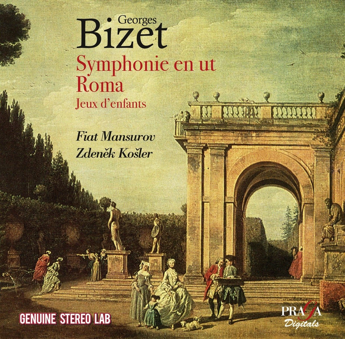 Bizet Symphonie en ut, Roma, Jeux d’enfants Czech