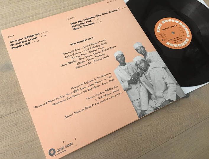 欧LP Sojourners Black People HS37 Hornin Sounds /00220 Black People | The Sojourners | Hornin' Sounds