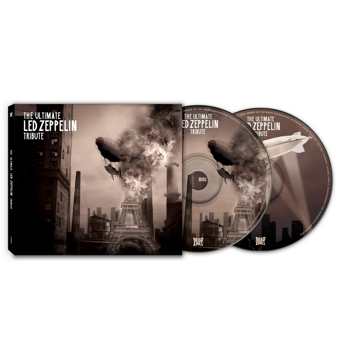 ミュージック LED ZEPPELIN THE ULTIMATE REVIEW 3DVD The Ultimate Led Zeppelin Tribute | Various Artists