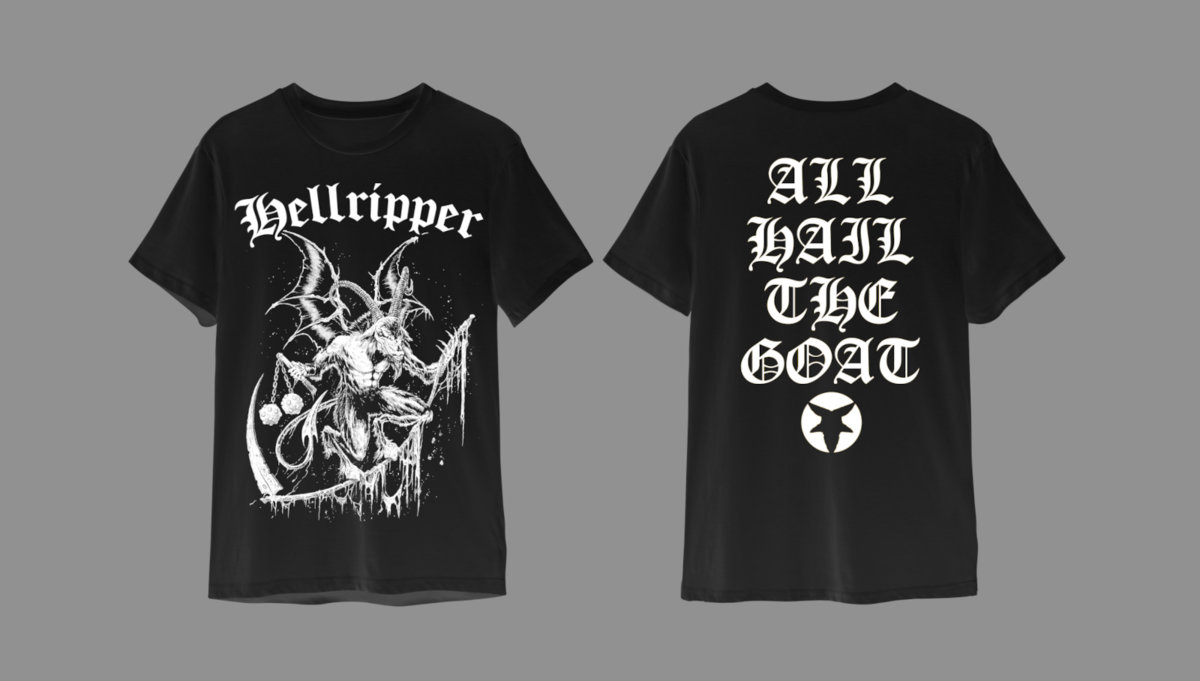Riddick Reaper' Black T-Shirt (Size S - XL) | Hellripper