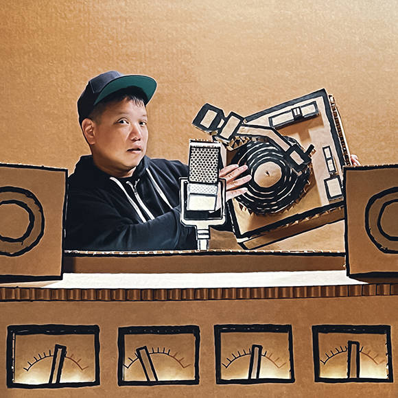 Kid Koala 12 bit Blues 2LP 組み立て式ターンテーブル付 12 bit Blues | Kid Koala