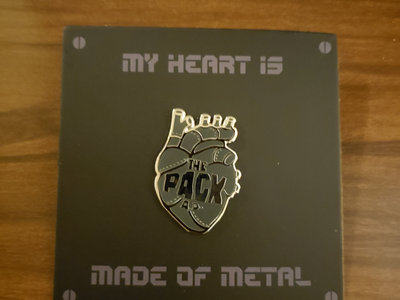 My Heart is Made of Metal Enamel Pack Pin main photo