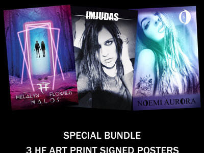 Helalyn Flowers '3 posters bundle 2' - Limited Edition Signed A3 300gr. Poster main photo