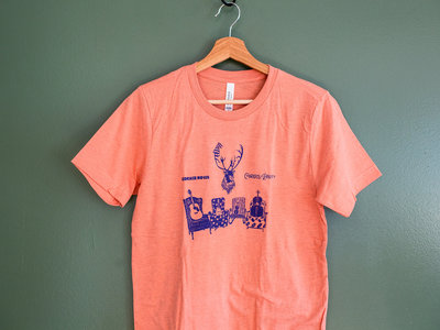Peach Caribou Party t-shirt main photo