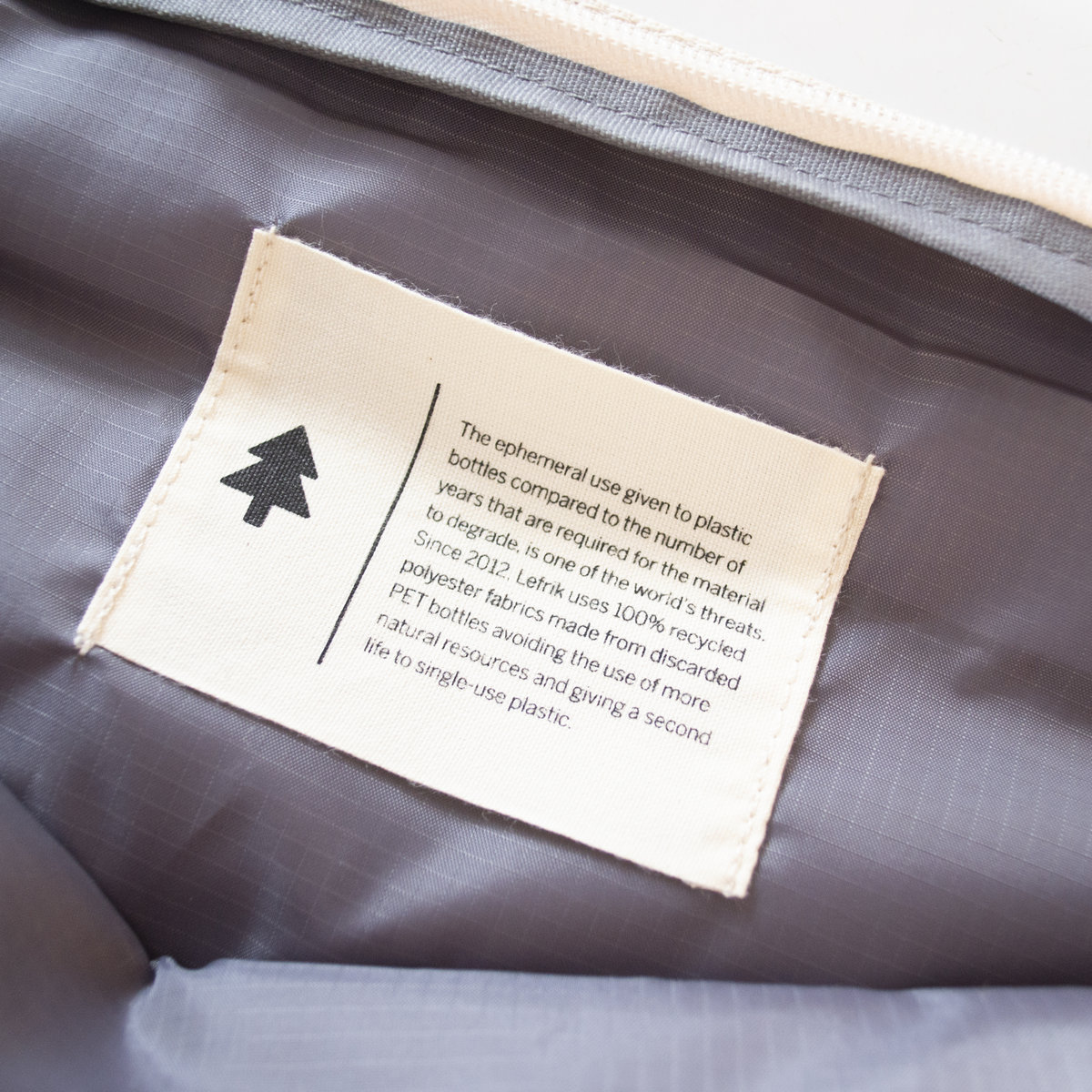 Thrill Jockey Deluxe Limited Edition 30th Anniversary Backpack (CREAM