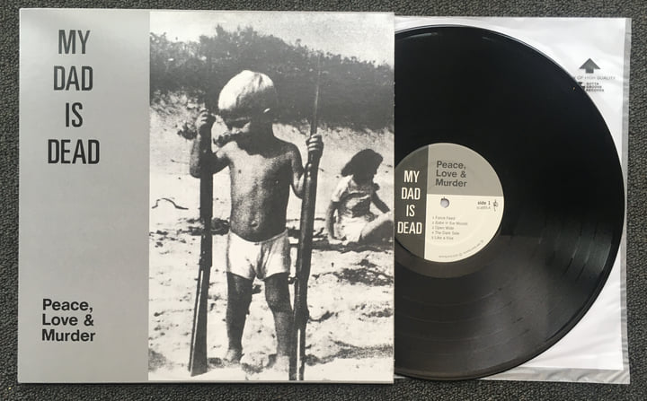 【美品】 My Dad Is Dead 1st LP Peace, Love and Murder | My Dad is Dead