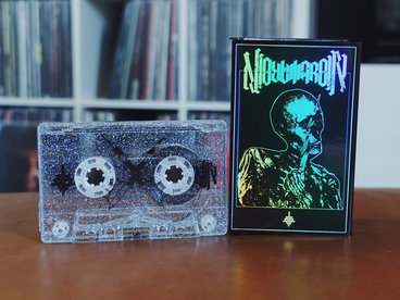 Special Edition Cassette Tape Clear w/ Blue & Silver Glitter /33 (hand-numbered) main photo