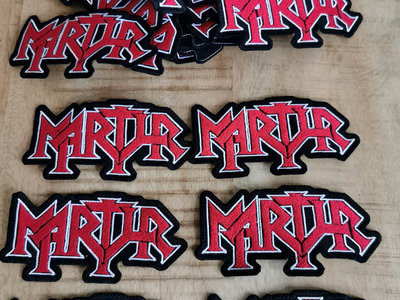 MARTYR red logo patch main photo