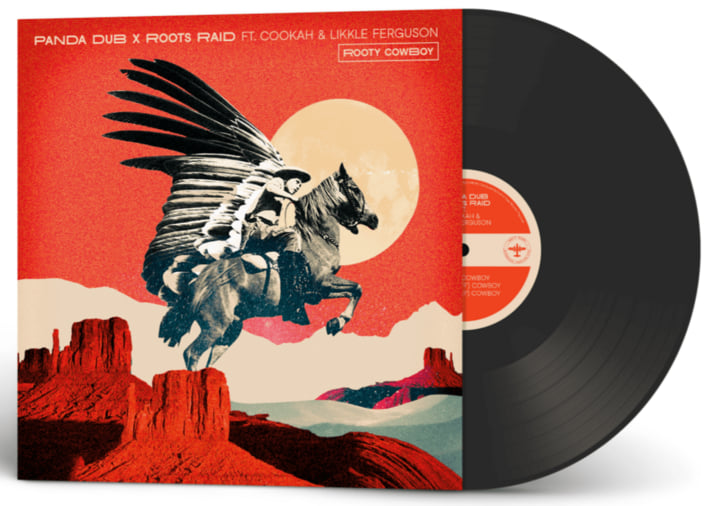 ROOTY COWBOY - LP VINYLE | Panda Dub X Roots Raid Ft. Cookah
