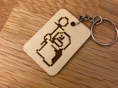Engraved Wooden Keychain photo 