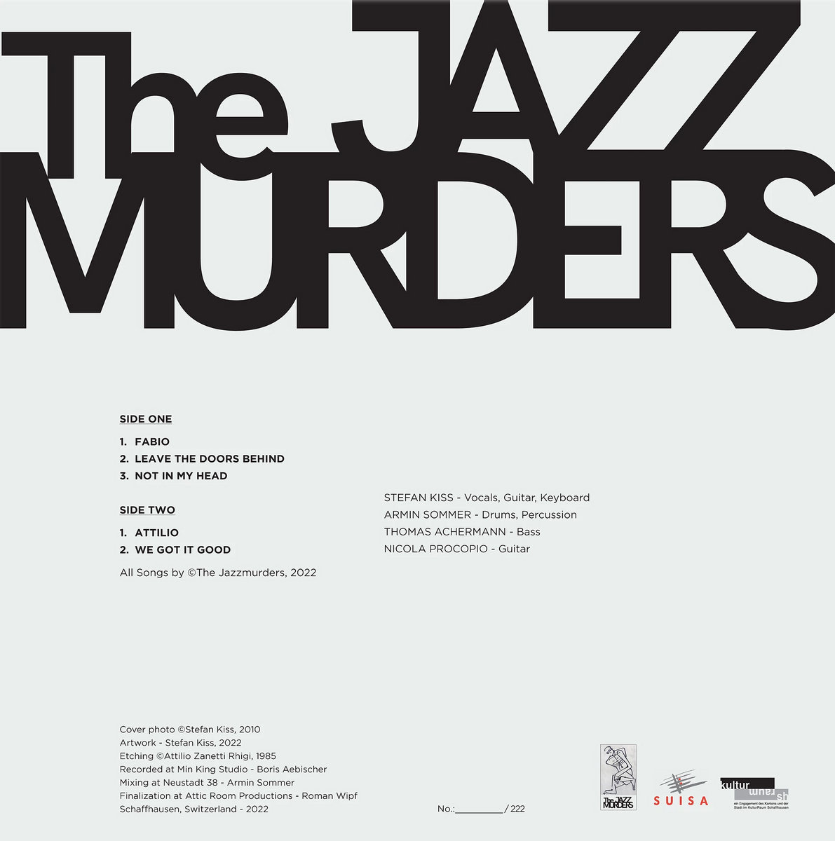 Not in my head | The Jazzmurders