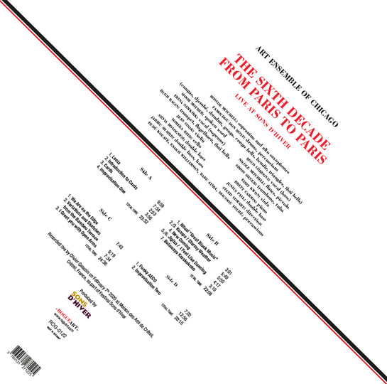 THE SIXTH DECADE - FROM PARIS TO PARIS | ART ENSEMBLE OF