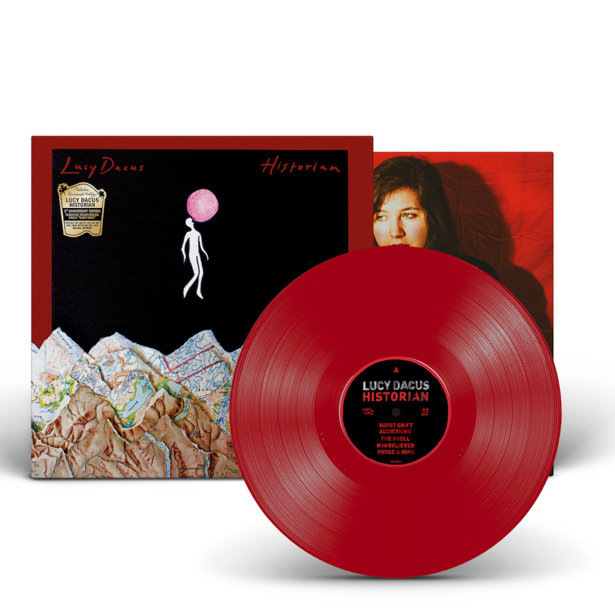 Limited Edition Fifth Anniversary Red LP