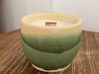 Candle in Pottery #1 - Handmade by Brooke main photo