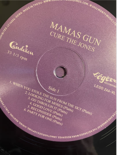 Mama Gun - Cure The Jones (サイン入り) Cure The Jones (Légère Edition) | Mamas Gun | Légère