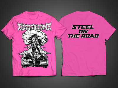 T-shirt - Steel on the Road - Pink main photo