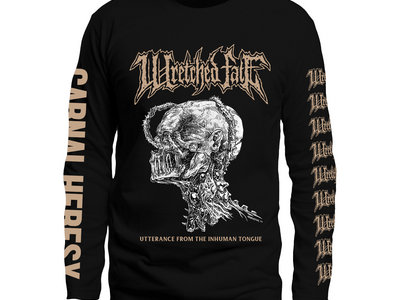 WRETCHED FATE – Utterance From the Inhuman Tongue Long Sleeve main photo