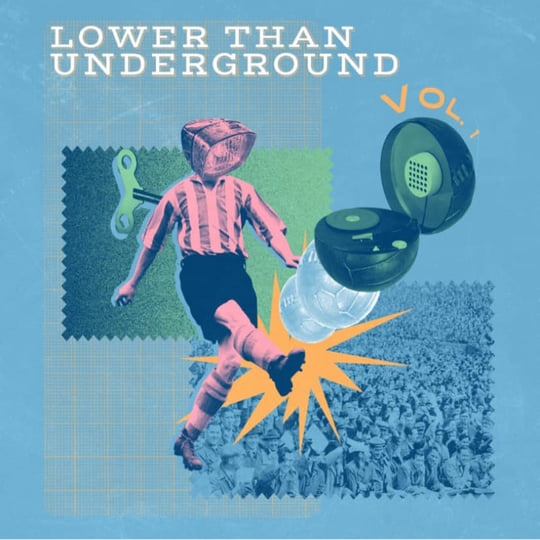 Lower Than Underground vol. 1 compilation, with 1st issue of Lower