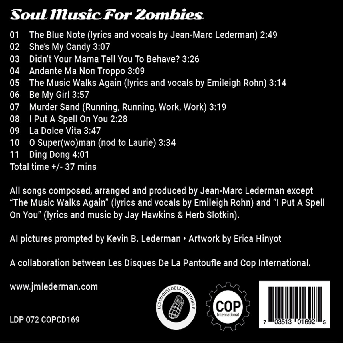 Soul Music For Zombies | Jean-Marc Lederman