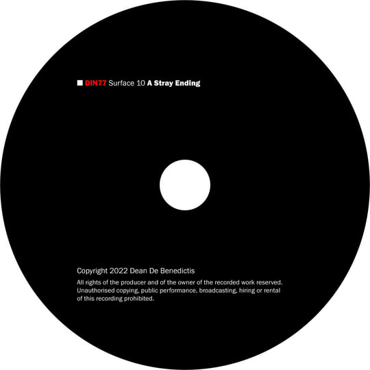 A Stray Ending (DiN77) | Surface 10 | DiN Records