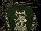 Warcrab - WARCRAB - Deathmachine Olive Green Long Sleeve T-shirt