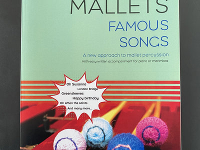 Easy Mallets-Famous Songs with piano accompaniment (Book) main photo