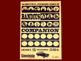 POSTER + DIGITAL ALBUM - Bandius Companion / Concert at Sinestesia, BCN photo 