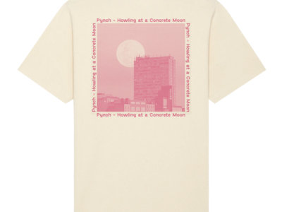 Pynch - ‘Concrete Moon’ Natural/Pink T Shirt main photo