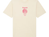 Pynch - ‘Concrete Moon’ Natural/Pink T Shirt photo 