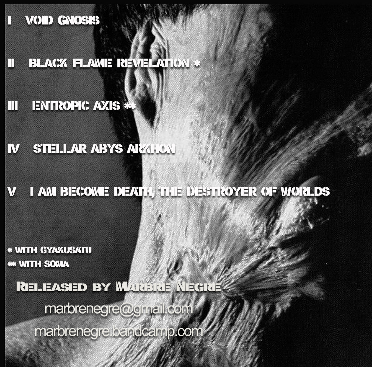 Burning Flesh Sect Marbre Negre