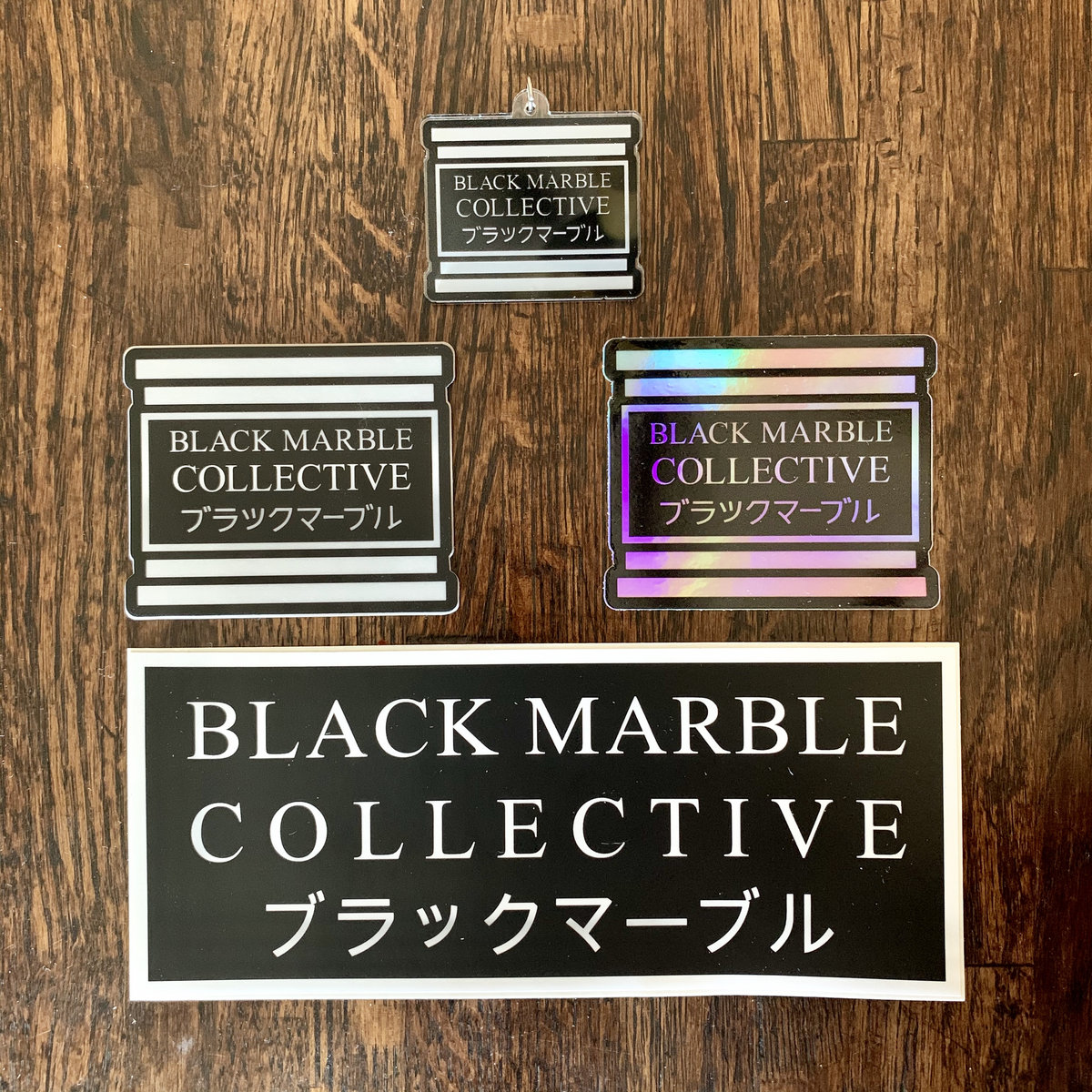 Black Marble Collective Sticker Pack! 6 FRESH NEW STICKERS!!! Black Marble Collective