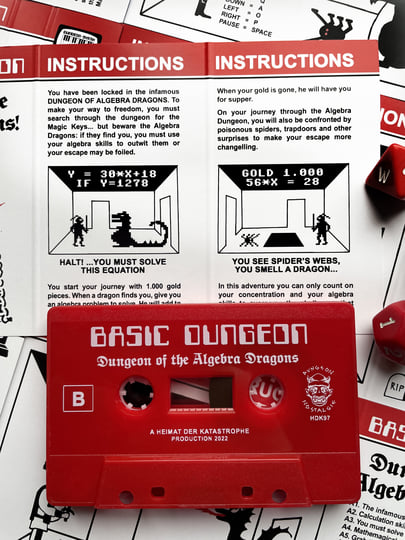 HDK 97 † Dungeon of the Algebra Dragons | BASIC DUNGEON | Heimat