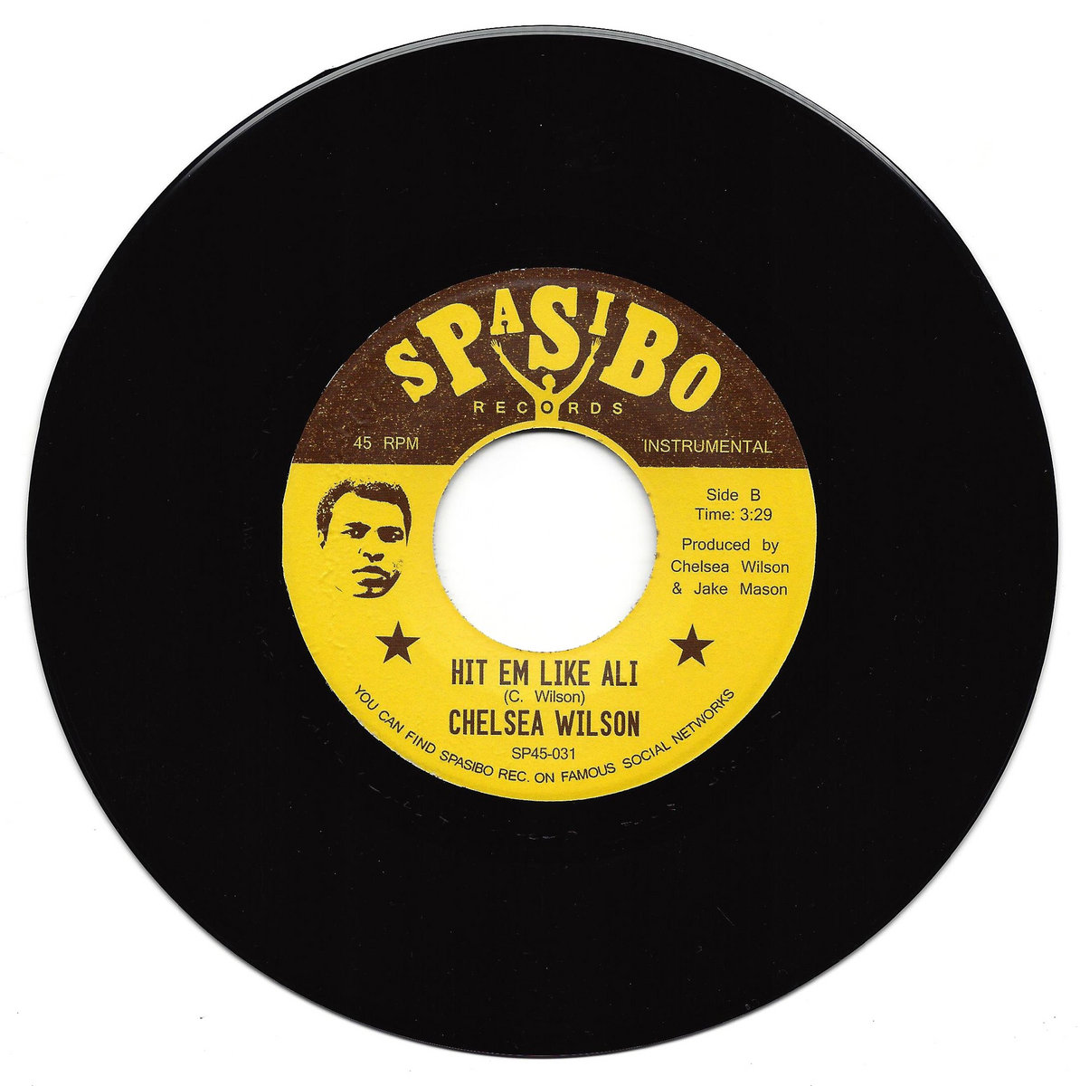 Hit Em Like Ali (Vocal/Instrumental) (BLACK 7" VINYL)