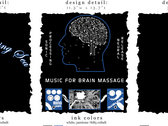 The Corrupting Sea "Brain Massage" hoodie (COBALT BLUE) photo 