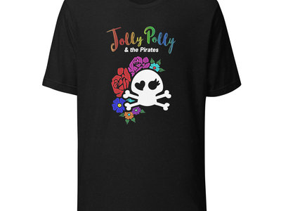 Black "Jolly Polly" Unisex T-shirt main photo