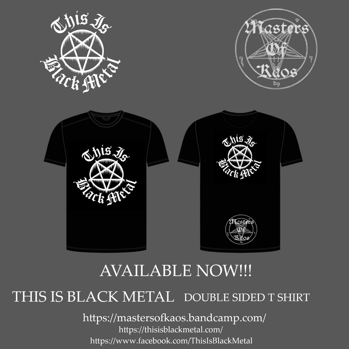 THIS IS BLACK METAL T SHIRT