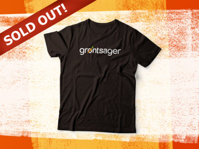 "Grøntsager" Logo t-shirt BLACK - limited edition main photo