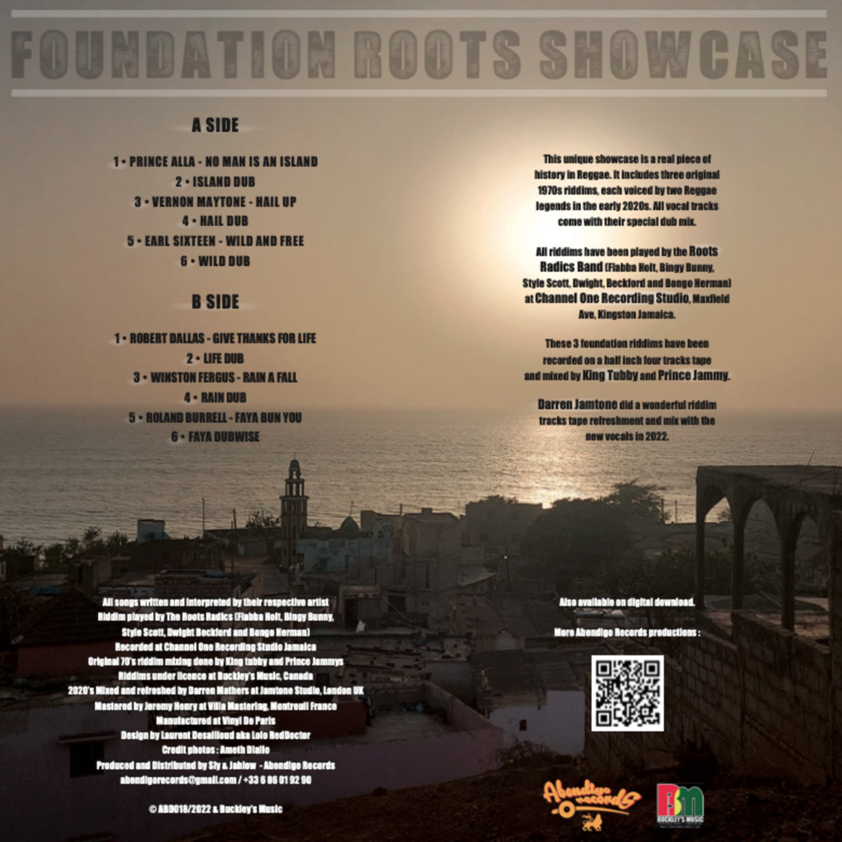 LP - Foundation Roots Showcase - Various Artists - Abendigo
