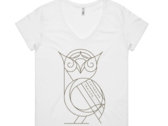 Limited Edition Be Bad Owl T Shirt - V Neck photo 