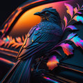 Black Feather Meadowlark image