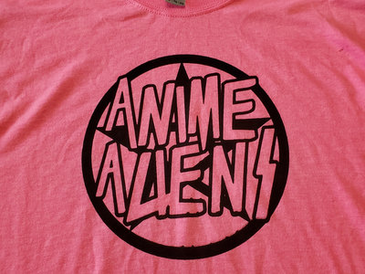 Pink Anime Aliens Shirt main photo