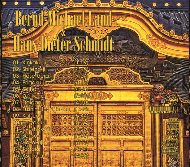 アート・デザイン・音楽 THE LAND IN BETWEEN 99 Temples | Bernd-Michael Land & Hans-Dieter Schmidt | Imaginary