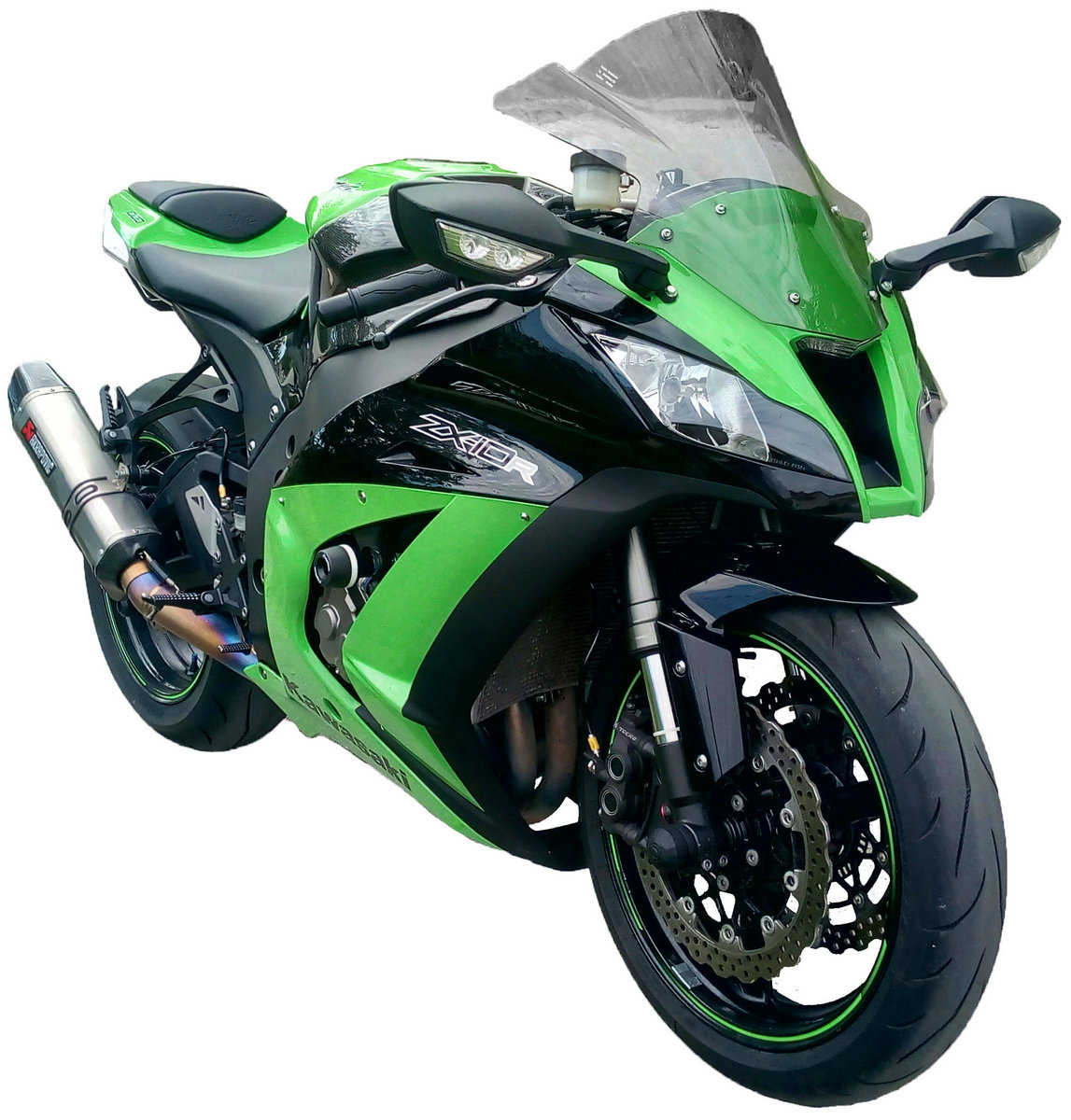 Kawasaki ZX-10R 2011 sport bike motorcycle photo detail