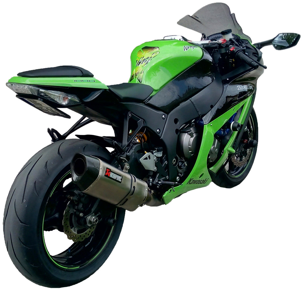 Kawasaki ZX-10R 2011 sport bike motorcycle photo detail