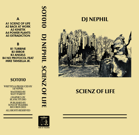 DJ NEPHIL - SCIENZ OF LIFE (SOT010) | DJ NEPHIL | SONS OF TRADERS