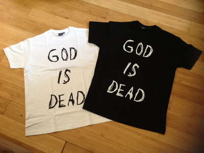 LAST STOCK ITEM - God is Dead shirt - White main photo